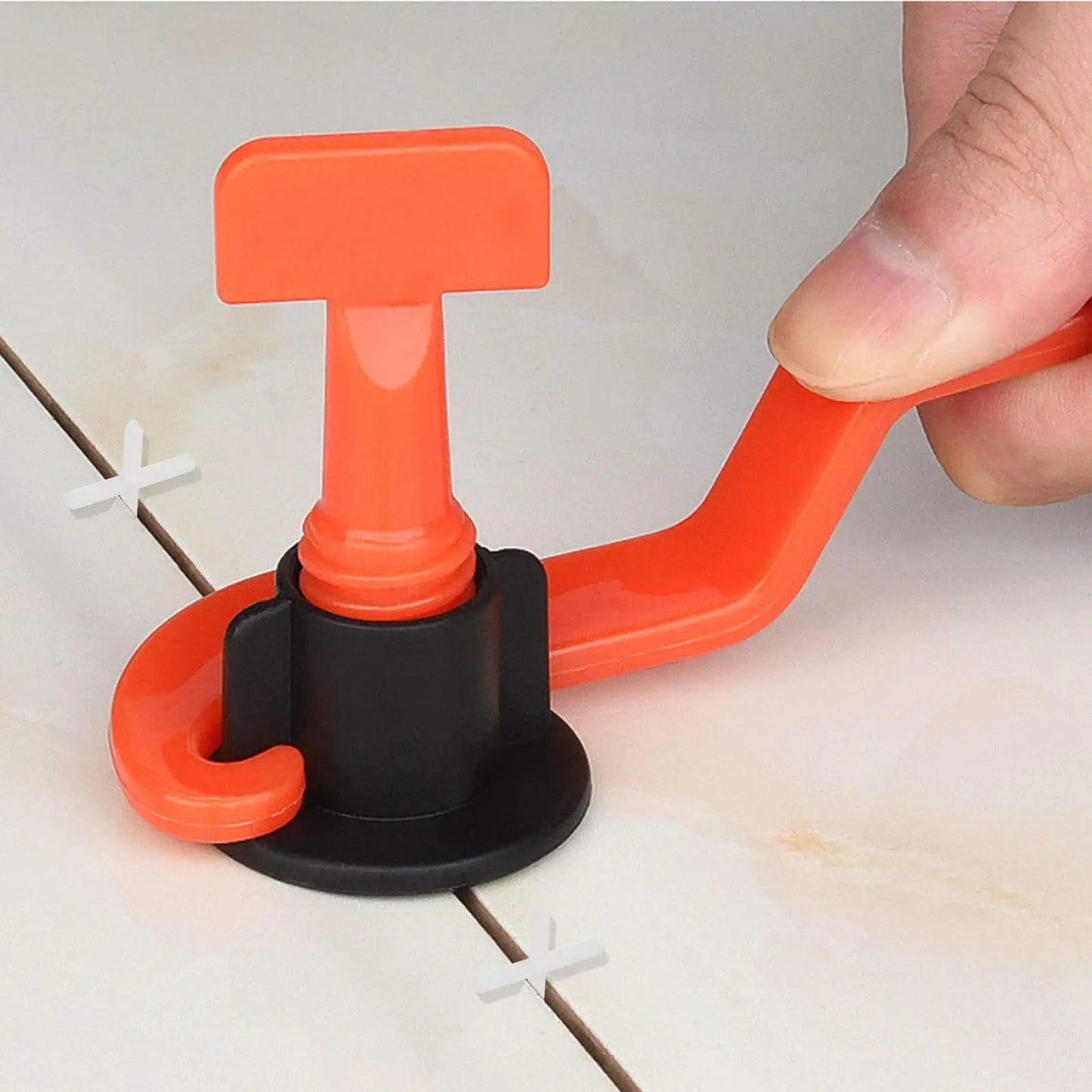 151 Pcs Reusable Tile Leveling System Wall Floor Tile Leveler Spacers with Wrench Tile Laying Anti Lippage Construction Tools