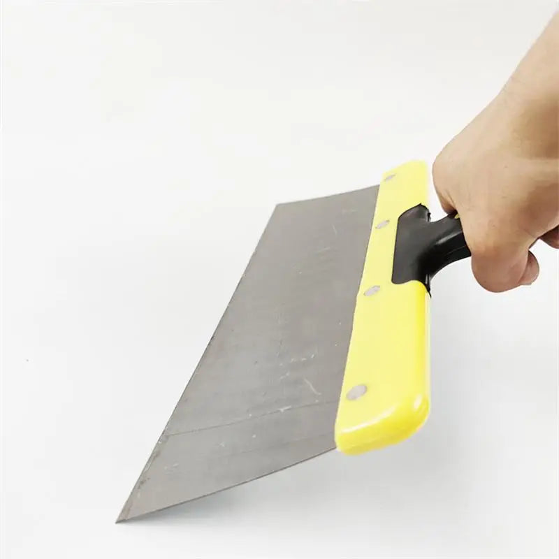 1pc 6/8/10/12 Inch High Quality Thick Elastic Steel Plastic Handle Putty Knife Scraper Set Construction Tools