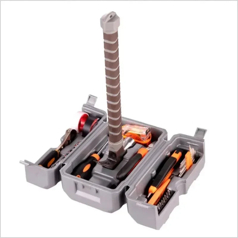 Household Hardware Combination Tool Set Thor's Hammer Toolbox Thor's Hammer Combination Tool Electrician's Tools