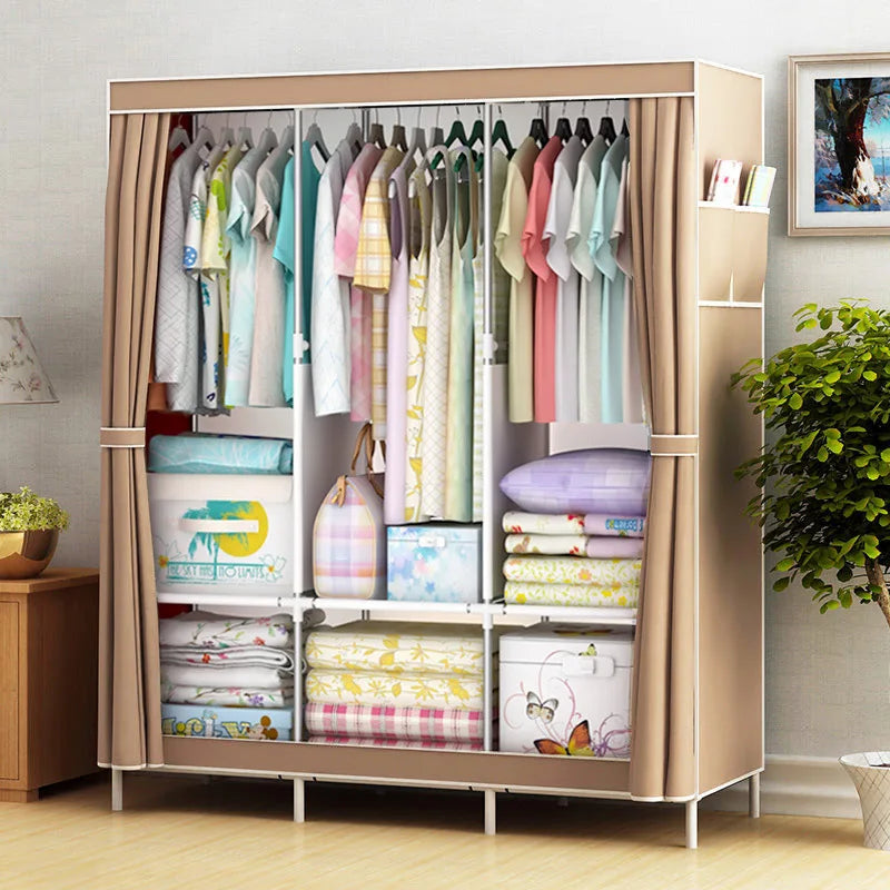 Home Storage Folding Simple Cheap Modern Wooden Furniture Sliding Modern Bedroom Wardrobes