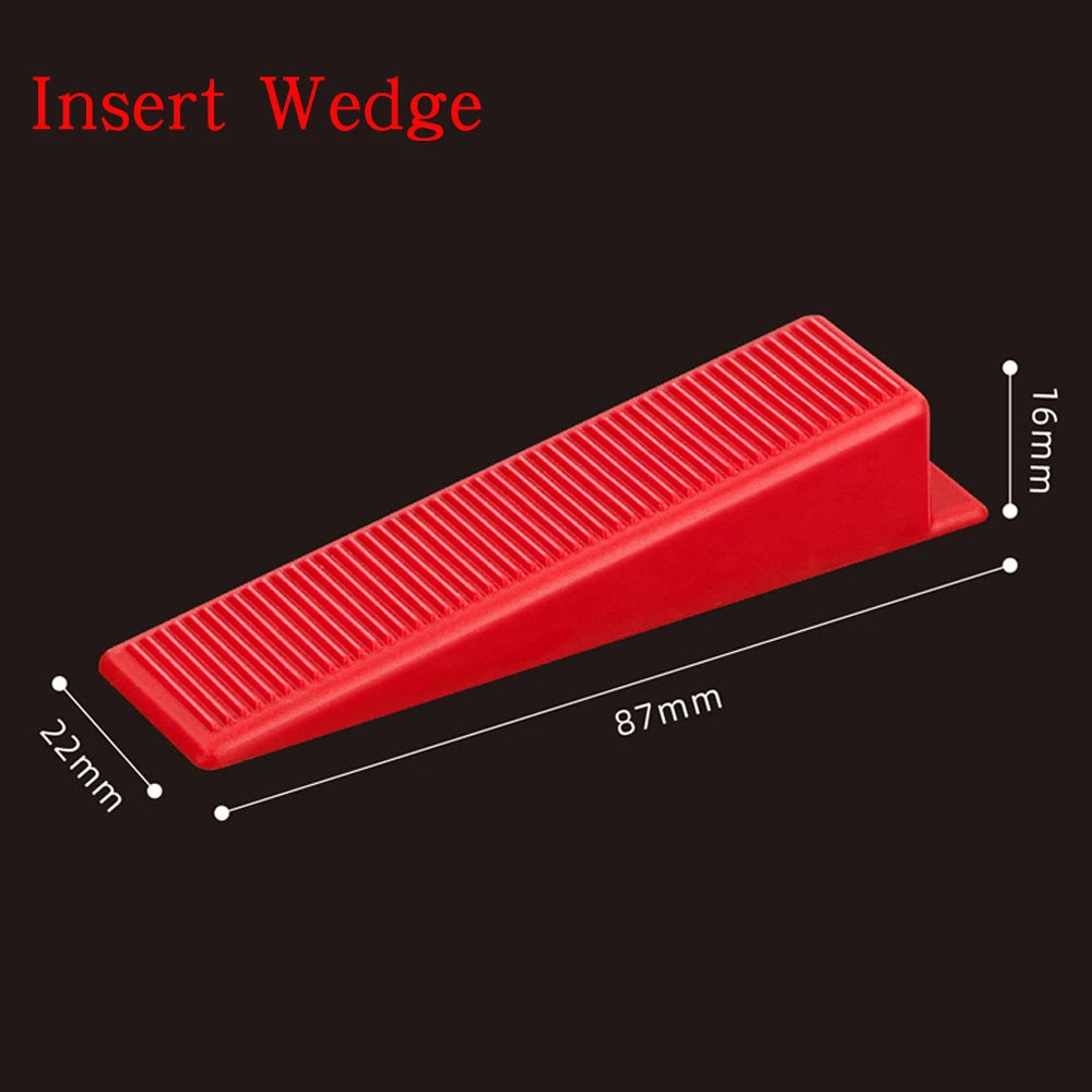 Tile Leveling System Clips 200-800 Pieces Tile Spacers 1/1.5/2/2.5/3MM for Ceramic Tile Laying Leveling Construction Tools