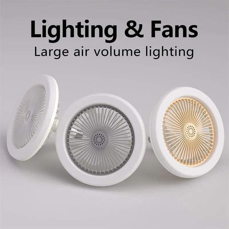 Xiaomi Ceiling Fan with Lighting Lamp Converter Base with Remote Control Ceiling Fan Lamp for Bedroom Living Home Silent 3 Speed