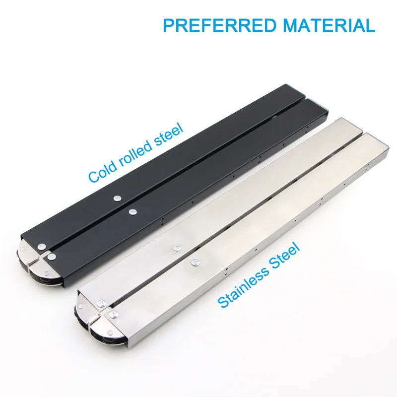 Hidden Folding Desk Hinges Flip-up Desktop Hardware Stainless Steel Dining Table Frame Support Hinge