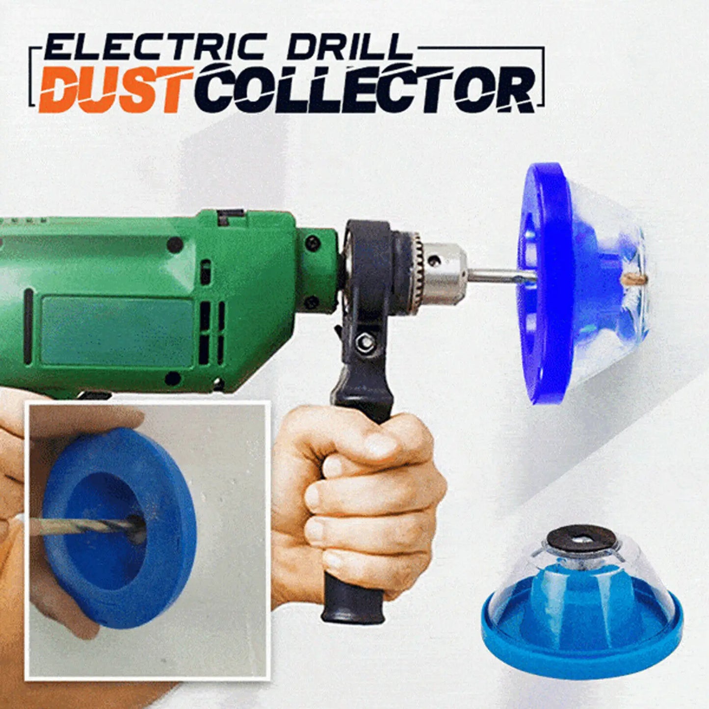 ELECTRIC DRILL DUST COLLECTOR CATCHER ATTACHMENT DEBRIS BOX  FITS MOST DRILLS DIAMETER 4-10mm MUST HAVE DRILLING  ACCESSORY